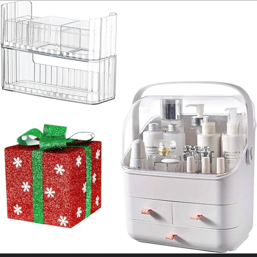 Cosmetic Storage Bin Large Dust and Water proof